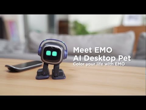 Product Details : EMO Pet Living AI- Desktop Pet Robot New Ho Home Version  With Charging Station